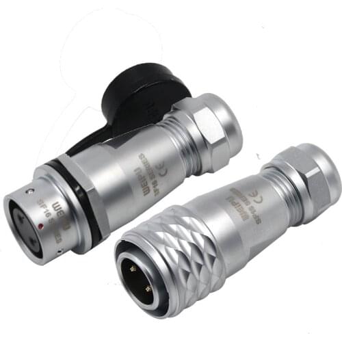 SF16 Waterproof Solder Aviation Male Plug Female Socket M16 Electrical Terminal Adapter Cable Wire Connector 2 3 4 5 7 9 10 Pin