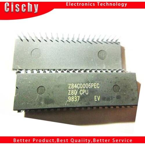 Z84C0006PEC Z80 CPU DIP-40 Central processing unit integrated circuit IC