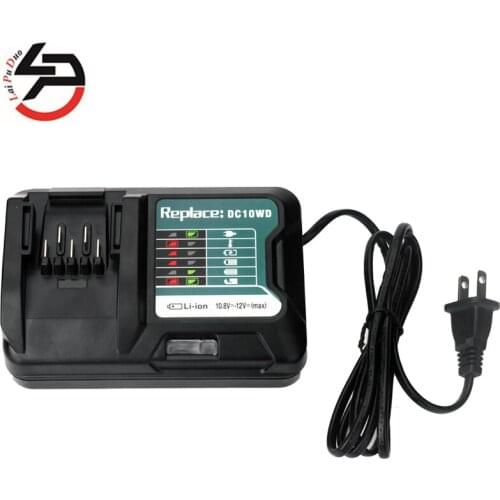 For MAKITA 10.8V 12V Li-Ion DC10WD BL1015 BL1016 BL1021B BL1041B SH02Z PH04Z DC10SB FD05 DT03 RJ03Z Battery Charger