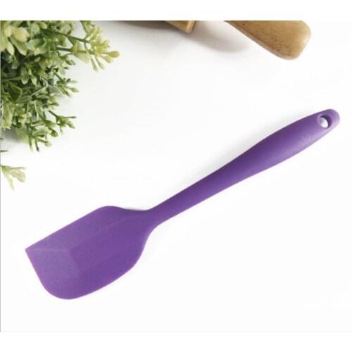 250 pcs 100% silicone rubber Silicone Spoon/silicone shovel for Cake Tool Kitchen Accessory Colors