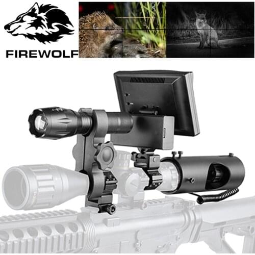 850nm Infrared Night Vision Device fit for Scope Optics Sight Tactical 492 ft / 150 m laser IR Device Hunting Riflescope Camera