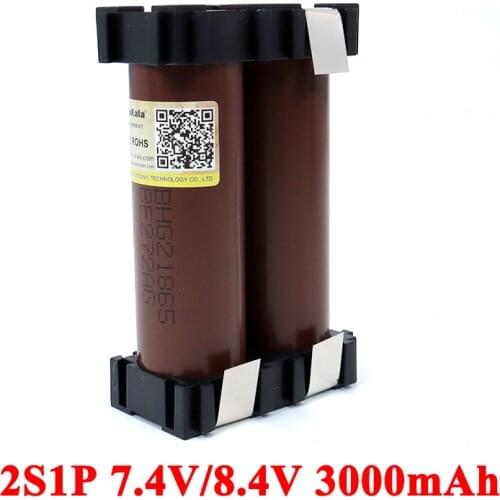 Liitokala 5V/7.4V 18650 HG2 2S1P 3000mAh 20 amps For wireless Screwdriver batteries weld battery pack