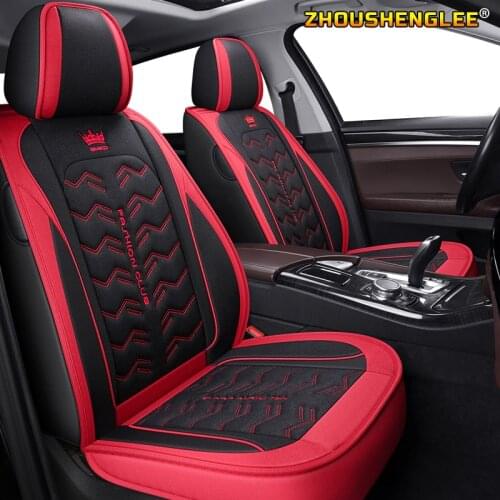 ZHOUSHENGLEE flax car sear cover for audi a3 8p a1 a3 a4 a4l a5 a6 a6l a7 a8 8p 8v a4 b6 b7 b8 a6 c5 c6 c7 q5 q7 tt car accesso