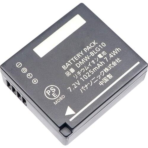 DMW-BLG10 DMW-BLG10E BLG10 BLG10PP BLE9 BLE9E Battery for Panasonic Lumix DMC GF6 GX7 GF3 GF5 ZS100 ZS60 LX100 GX85 DC-ZS70 GX80
