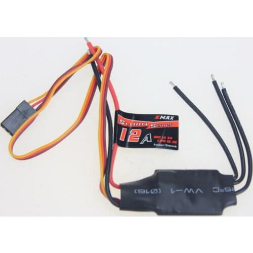 F12053 Emax Brushless Simonk 12A Brushless ESC Speed Controller for FPV Mini 250 RC Multirotor Quadcopter 250 200 Across +FS