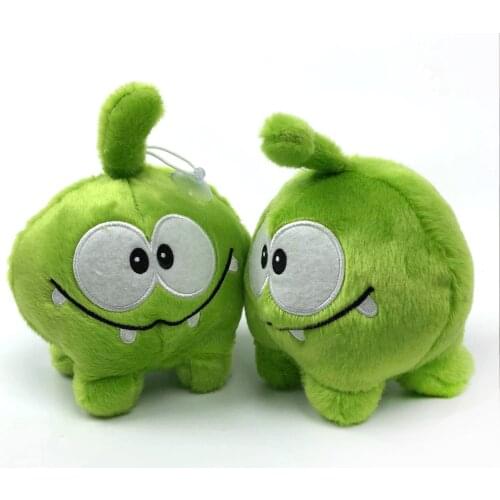Cut The Rope Om Nom Plush Doll Toys 20cm Cartoon Green Frog Candy Monster Soft Stuffed Animals Doll Children Kids Birthday Gift