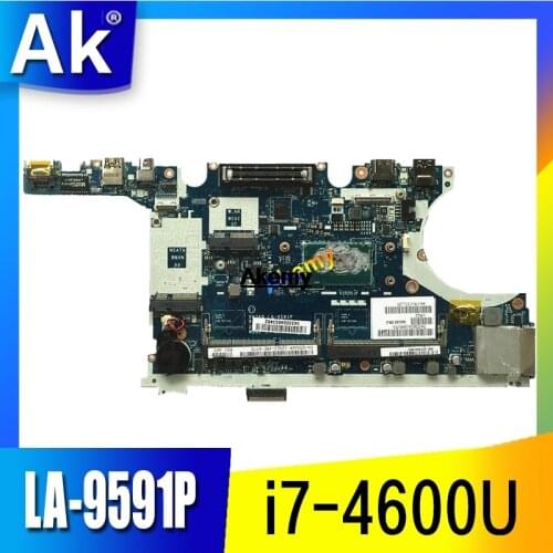 LA-9591P Laptop motherboard for Dell Latitude E7440 original mainboard I7-4600U