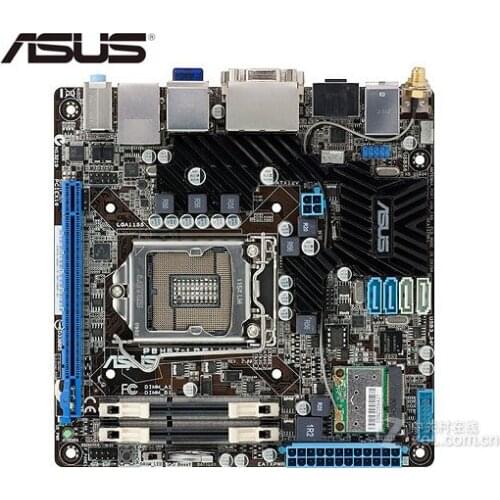 Mainboard Asus P8H67-I DELUXE USED Desktop Motherboard LGA 1155 DDR3 SATA3 USB3.0