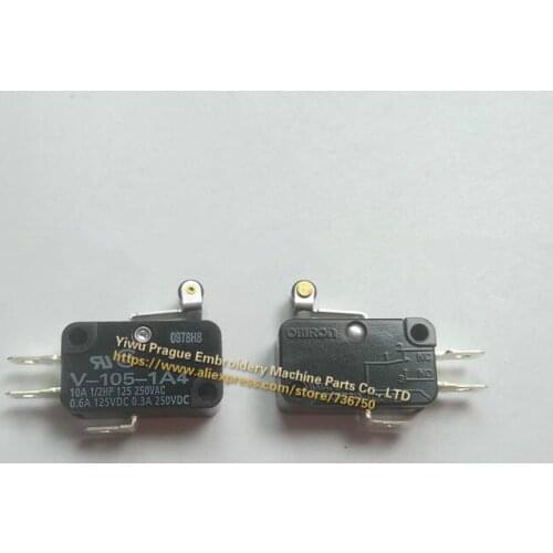 EPS00010 Micro Switch OMRON V-105-1A4 Genuine Happy Embroidery Machine Spare Parts offered by store 736750