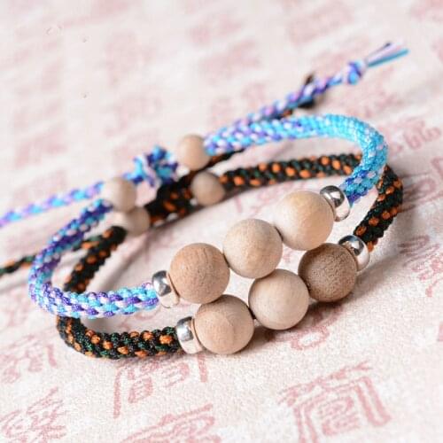 Fashion couple natural red stone bracelet adjustable jewelry lovers hand rope hot sale