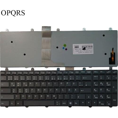 New German laptop Backlit Keyboard For Clevo Sager V132150AK1 6-80-P2700-011-3R WIN8 KEY Right