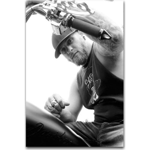 New Brantley Gilbert Country Rock Music-Silk Art Poster Wall Sticker Decoration Gift