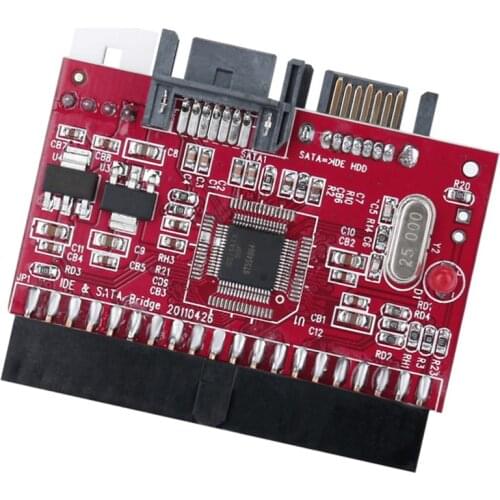 ACEHE Lightweight Durable IDE HDD To SATA Serial ATA Converter Adapter Hard Disk Driver Support For ATA 133 100 HDD CD Adapter