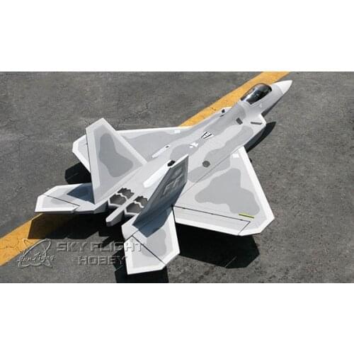 Sky Flight F-22 F22 Raptor 70mm EPO RC EDF jets LX model