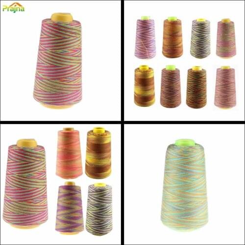 Prajna High Quality Colorful Sewing Machine Thread for Machine Sew Accessories for Craft Strong Thread Applications for Clothing