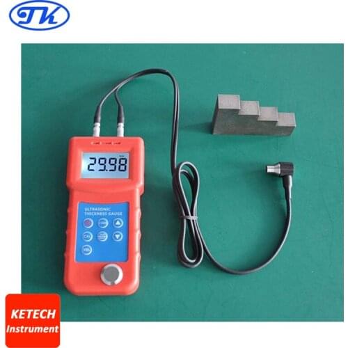 Handheld Digital Ultrasonic Thickness Gauge,Metal Thickness Meter 1-280mm 0.01mm UM6800