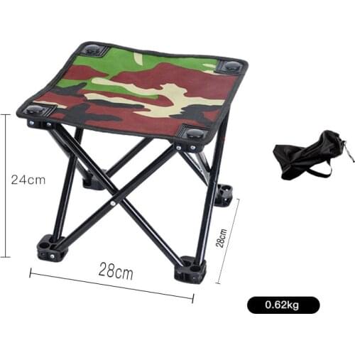 Outdoor Camping Hiking Folding Fishing Chair Portable Travel Beach Hiking Picnic Foldable Seat Fishing Tool Fold Chair