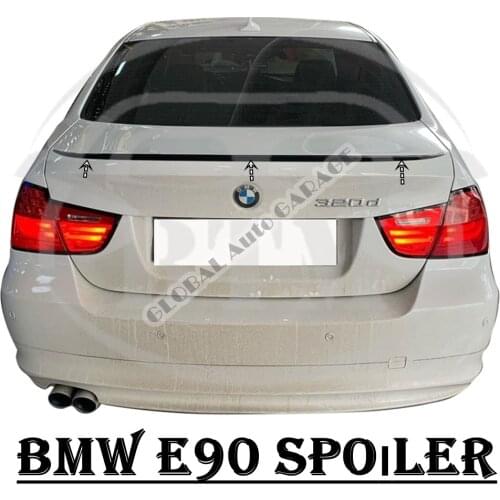 For BMW E90 3 SERİES Spoiler 2005-2012 Auto Accessory Universal Spoilers Car Antenna For Car Styling Sill Diffüser Mud Flaps