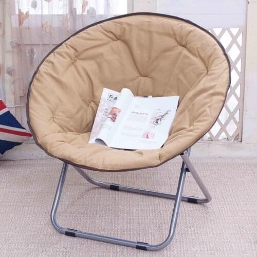 Folding Chair Moon Chair Lazy Chair Sun Lounger Radar Chair Recliner Lunch Break Chair Simple Leisure Chair