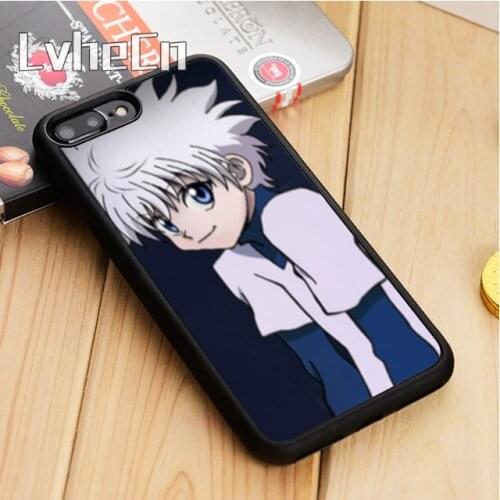 LvheCn Unique Hunter x hunter anime Phone Case Cover For iPhone 5 6s 7 8 plus 11 12 Pro X XR XS max Samsung S7 edge S9 S10