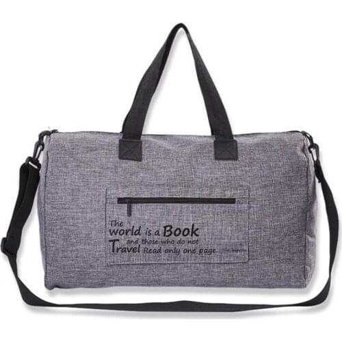 High Quality Waterproof Oxford Travel Bags Women Men Large Duffle Bag Travel Organizer Luggage bags Packing Cubes Weekend Bag