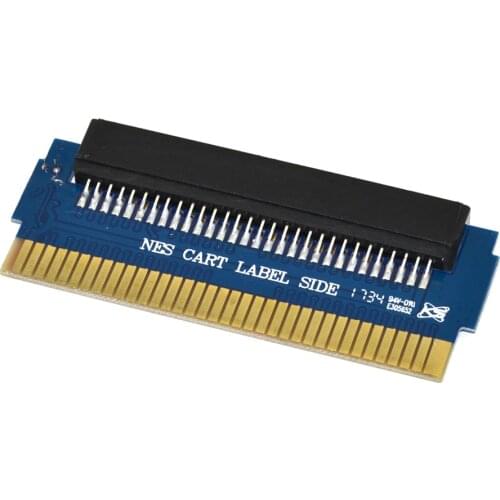 High quality 60-Pin To 72-Pin Game Cartridge/Card Converter for FC to for NES Game Card Adapter