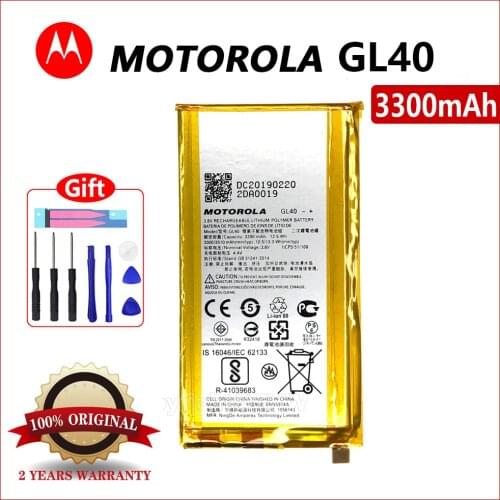 100% Original 3510mAh GL40 For Motorola Moto Z Play Droid XT1635 XT1635-01 XT1635-02 XT1635-03 High quality Battery With Tools