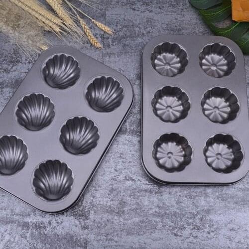 Flower shaped Pudding cake mold bread DIY household non stick cake mold cake stand moon cake mold halloween molds keychain mold