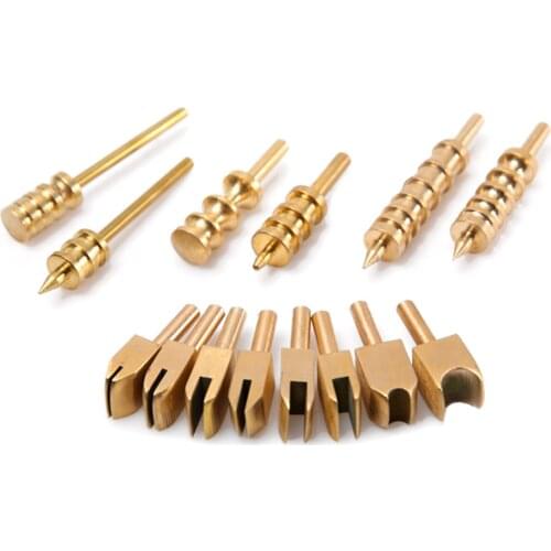 Leather Tool Electric Heating Crimping Device Brass Edge Sealing Device Electric Soldering Iron Fittings Replacement Copper Head