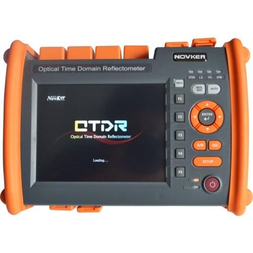 NOVKER NK5600 FTTH SM OTDR 30/32dB 1310/1550nm With VFL OPM Light Source Fiber Optical OTDR