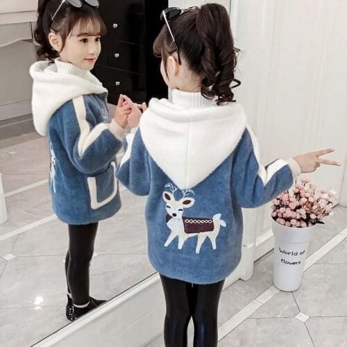 Autumn and Winter Girl Jackets Children Thick Coat Kids Jackets for Girls