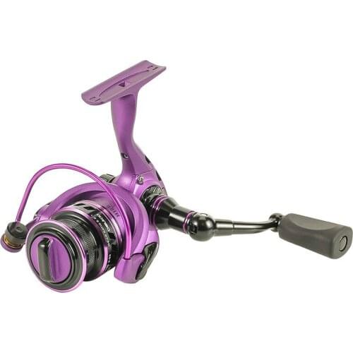 All Metal Fishing Reel 5.5:1 High Speed Spool 1000s Spinning Fishing Line Coils 5KG Max Drag Power Carretilha Carp Fishing Wheel