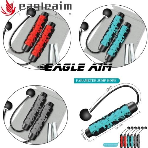 Redify Weighted Cordless Jump Rope for Fitness Ropeless Boxing MMA WOD Training BOD Rope Beachbody MBF,High Speed Rope Skipping