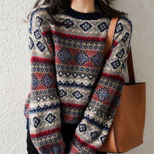 WENKOUBAN Women's Cashmere Pullovers