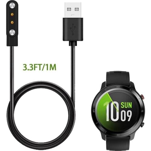 Charging Cable Replacement Magnetic Charger USB Cable Charging Dock Compatible For Ticwatch GTX Smartwatch 3.3ft Drop shipping