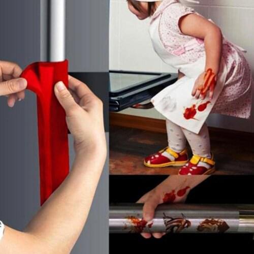 1 Pair Antiskid Kitchen Appliance Refrigerator Door Knob Handle Protective Cover