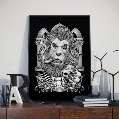 Asr King Iı-King Iı-Satin Fabric Poster wall graphics gráficos de parede настенная графика