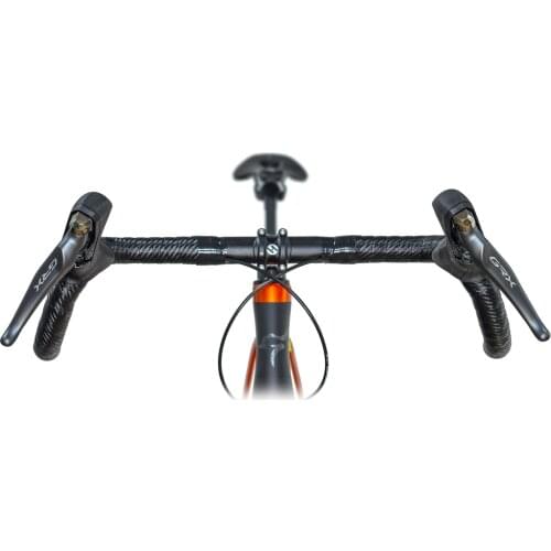 Carbon Kies steers Big Flare Bar Cyclocross Racing wheel steers 400/420/440mm 30 degree