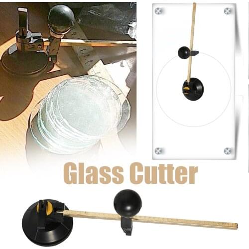 Glass Cutter Compasses Type Adjustable Glass Circle Circular Cutter 40cm Max Round Dia Bottle Cutter Glass Tool Aluminum