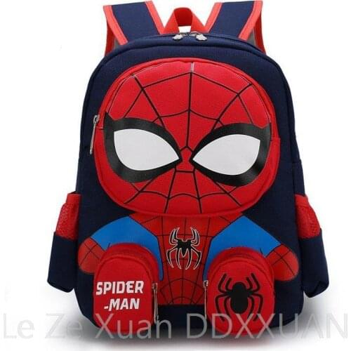 Disney Kids bag Kindergarten Children Cartoon Frozen School Bags Pink Backpack Princess Schoolbags Satchel For Boys Girls