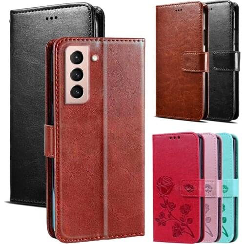 For Samsung Galaxy S21 Plus Ultra 5G Case Stand PU Leather Flip Funda Back Cover For Samsung S21+ Ultra Phone Wallet Capa Bag