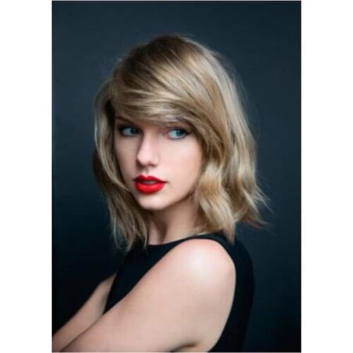 Taylor Alison Swift Beautiful Singer 5D DIY Full Drill Embroidery Cross Stitch Mosaic Diamond Painting Home Decor Gift FC606