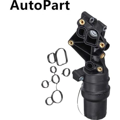 Engine Oil Filter Adapter Housing For Volkswagen For VW Bettle Golf Rabbit 2.5 Liter Jetta 2005-2010 07K115397D 07K 115 397 D