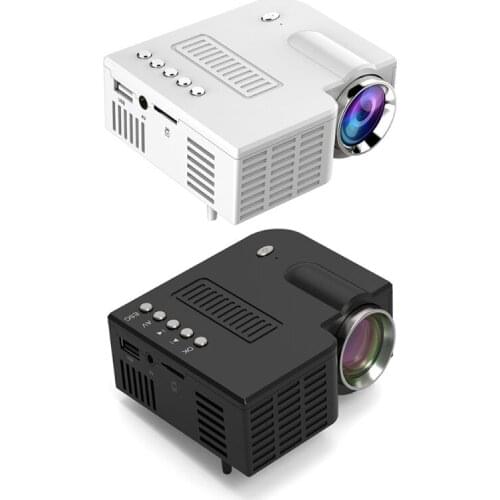 UC28C Mini Portable Video Projector 16:9 LCD Projector Media Player for Phones M5TD