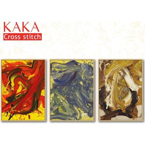 Cross stitch kits,Embroidery needlework sets with printed pattern,11CT-canvas for Home Decor Painting,Cartoon Full NCKC029