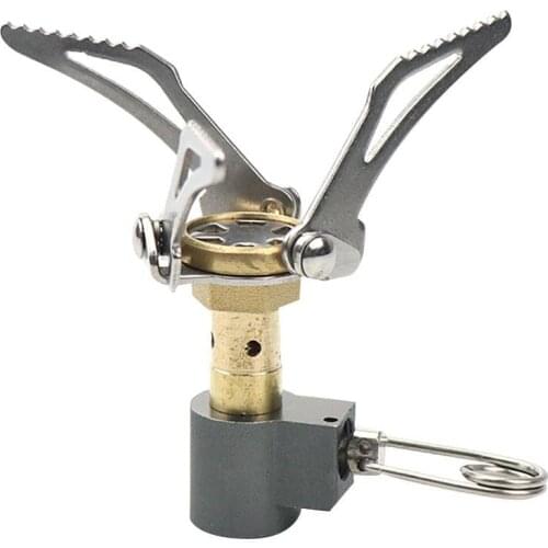 Mini Portable Folding Outdoor Camping Gas Stove Furnace Picnic Cooker Burner