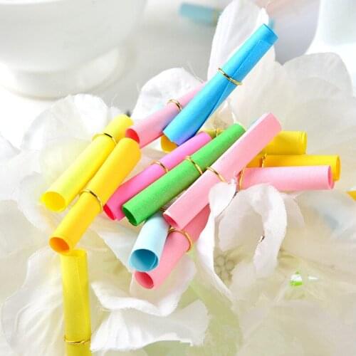 100PCS Colours Expression Message Note Party Game Props Love Surprises Gift Baby Shower Girlfriend Boyfriend Wedding Supplies