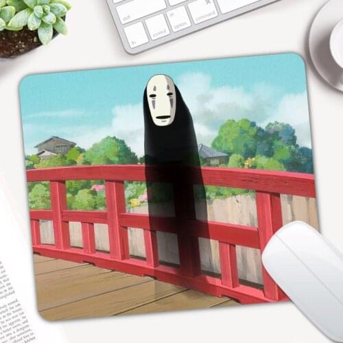 Spirited Away Rubber Game Computer Mousepad Mouse Pad No Face Man Mice Mat Child Gift Japan Anime
