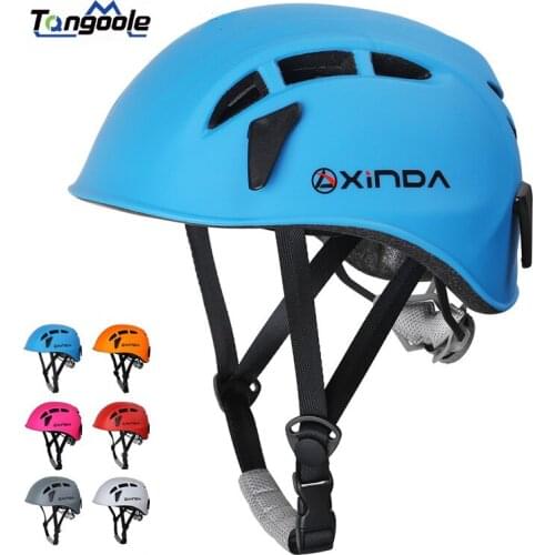 Outdoor rock climbing downhill helmet speleology mountain rescue equipment to expand safety helmet Caving Work Helmet