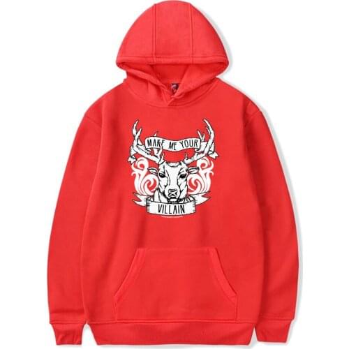 Shadow and Bone Spring Hot Sale Text Graphic Print Hoodie Comfortable and Loose Hoodie Casual All-match Harajuku Unisex Hoodie